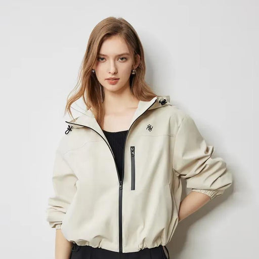 women's hooded workwear cardigan jacket - MRSLM