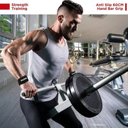 weightlifting wrist straps, view 7 - MRSLM
