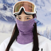 velvet windproof ski head cover, view 7 - MRSLM