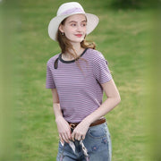 striped knit top - MRSLM