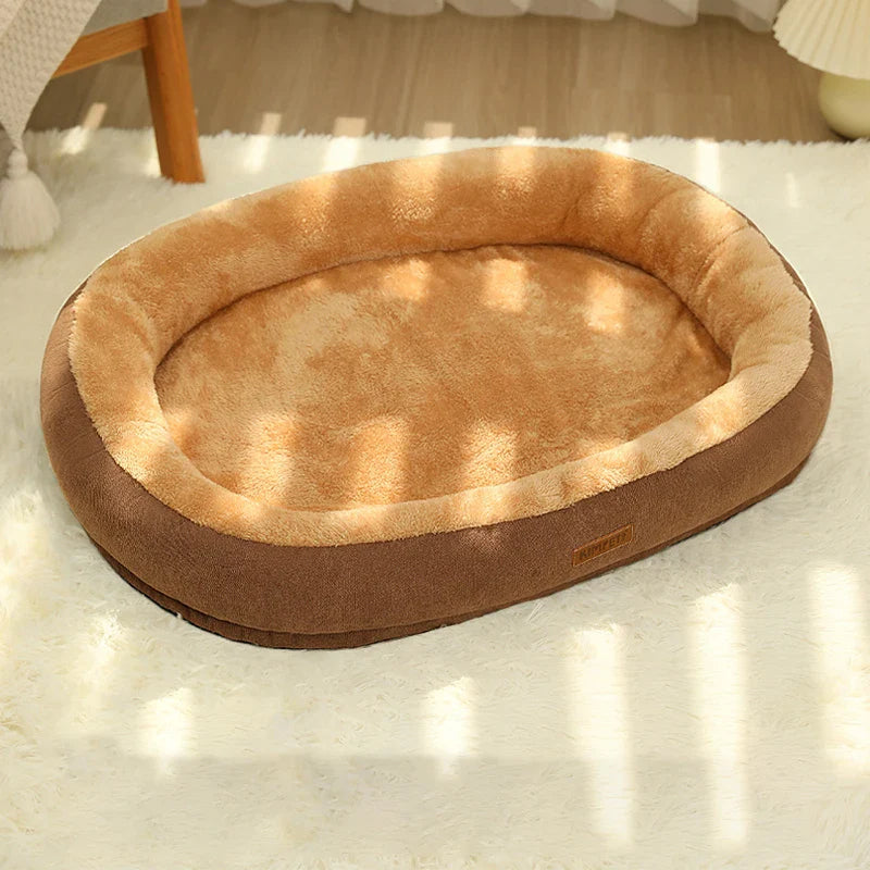 Fluffy winter puppy and cat bed, view 3 - MRSLM