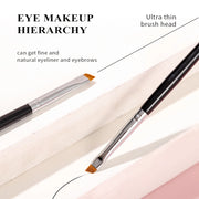 flat angle eyebrow brush set, view 6 - MRSLM