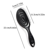 elastic massage comb, view 3 - MRSLM
