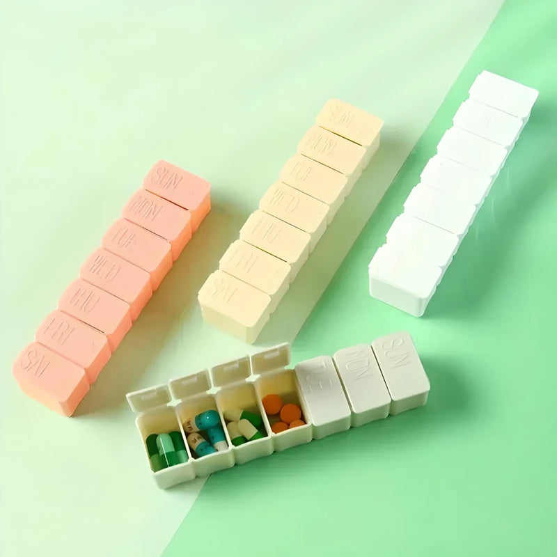 7-day weekly pill organizer, view 4 - MRSLM