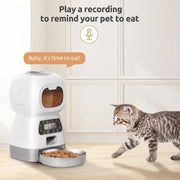 smart 3.5l automatic pet feeder, view 5 - MRSLM
