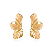 geometric stud earrings, view 4 - MRSLM