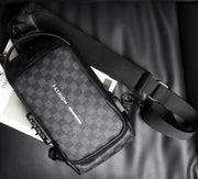 men's chest shoulder messenger bag, view 11 - MRSLM