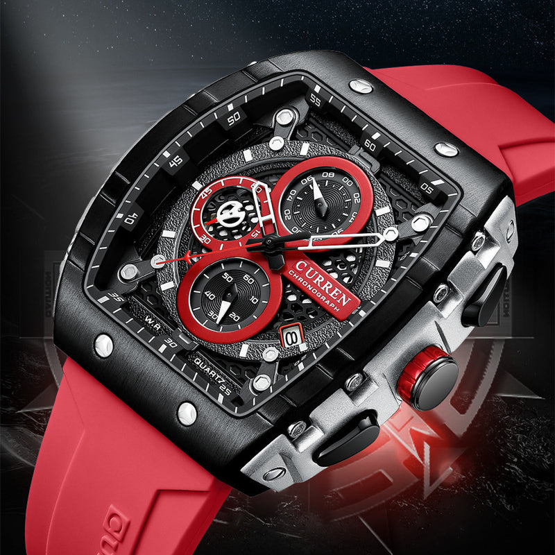 men's six-hand quartz sports watch - MRSLM