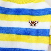 rainbow fleece pet vest, view 9 - MRSLM