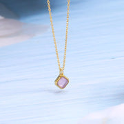 Japanese vintage amethyst necklace - MRSLM