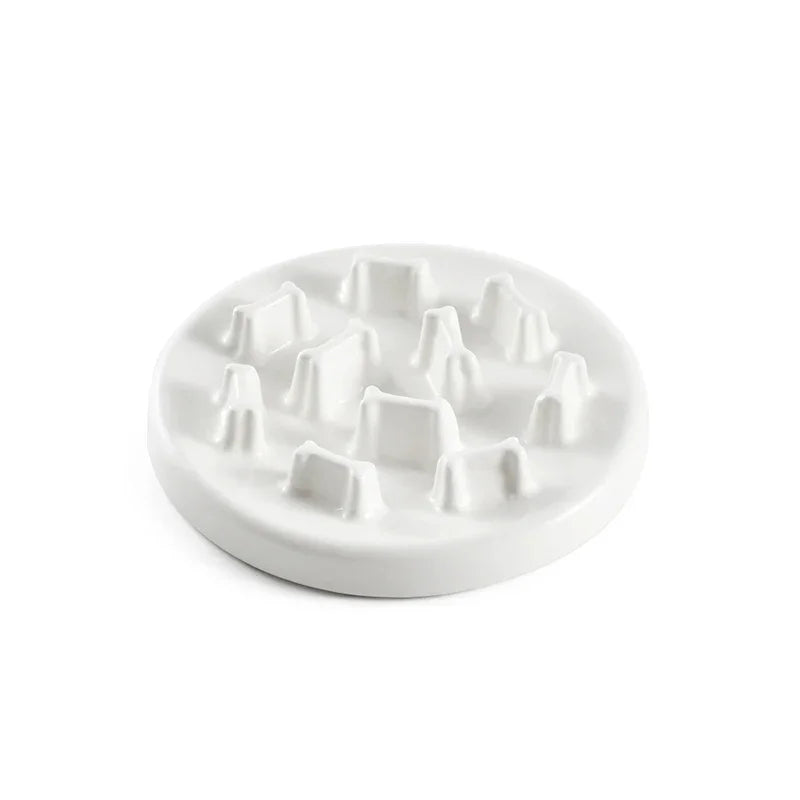 Ceramic slow eating bowl, view 3 - MRSLM