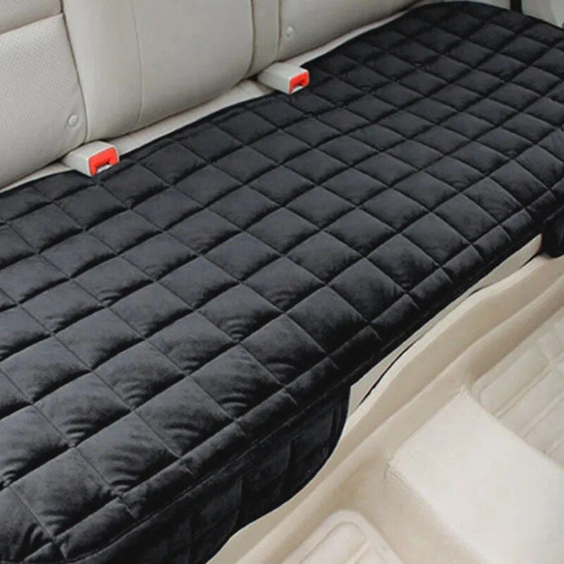 universal plush car seat cover, view 2 - MRSLM