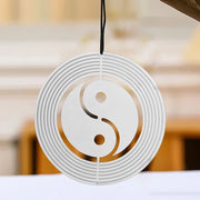 rotating tai chi wind pendant, view 4 - MRSLM