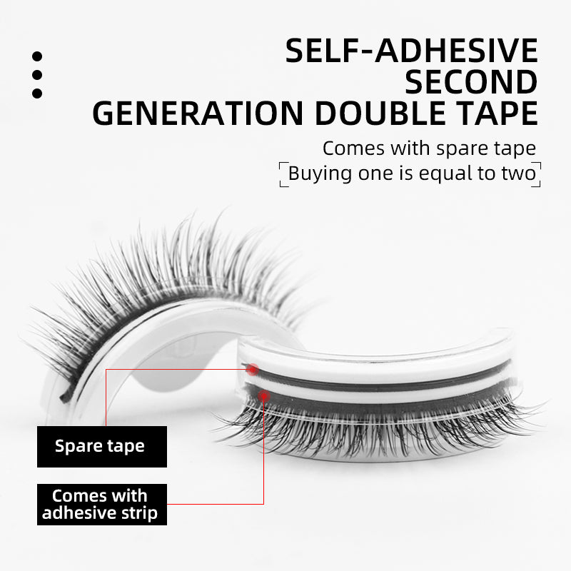 reusable faux mink eyelashes, view 9 - MRSLM