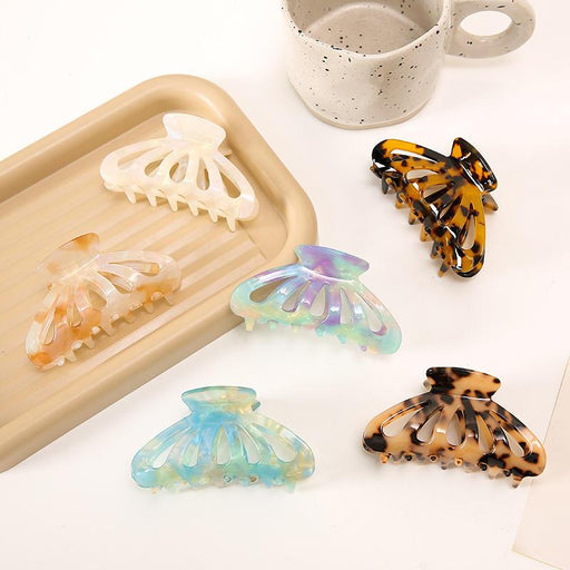 geometric hollow stripes barrettes - MRSLM