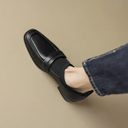 retro leather pumps, view 9 - MRSLM