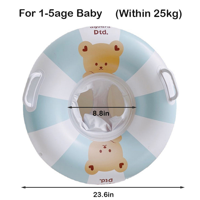 baby swim ring inflatable seat, view 12 - MRSLM
