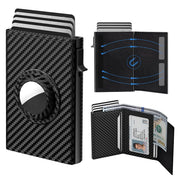 men's ultra-thin card clamp wallet, view 2 - MRSLM