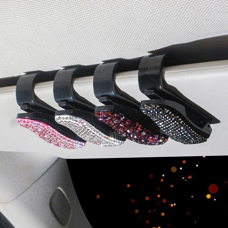 sun visor sunglasses clip holder, view 14 - MRSLM