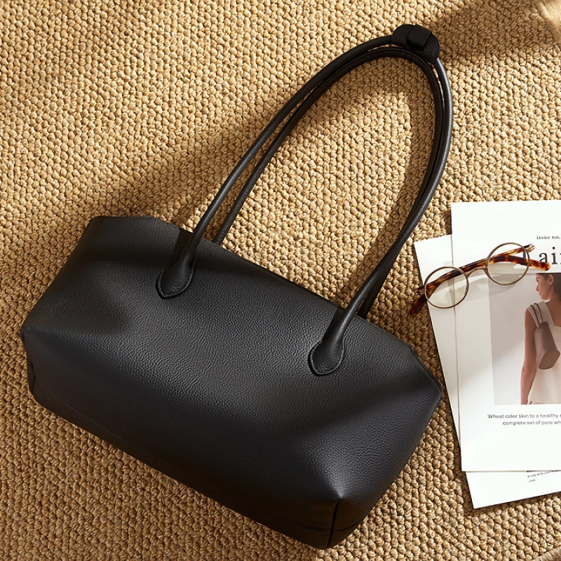 Genuine leather shoulder bag, view 8 - MRSLM