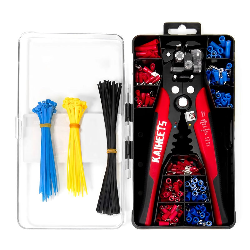 wire stripping crimping tool, view 2 - MRSLM