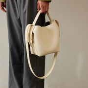 genuine leather bucket bag - MRSLM