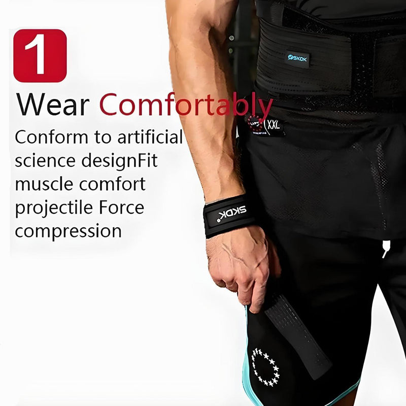 weightlifting wrist straps, view 8 - MRSLM