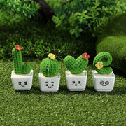 mini cactus resin figurines, view 7 - MRSLM