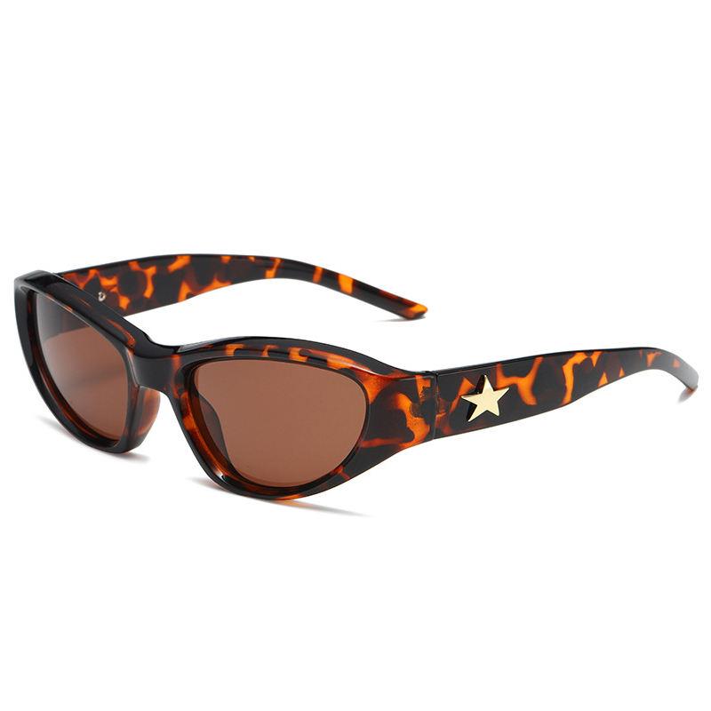 vintage cat eye steampunk sunglasses, view 5 - MRSLM