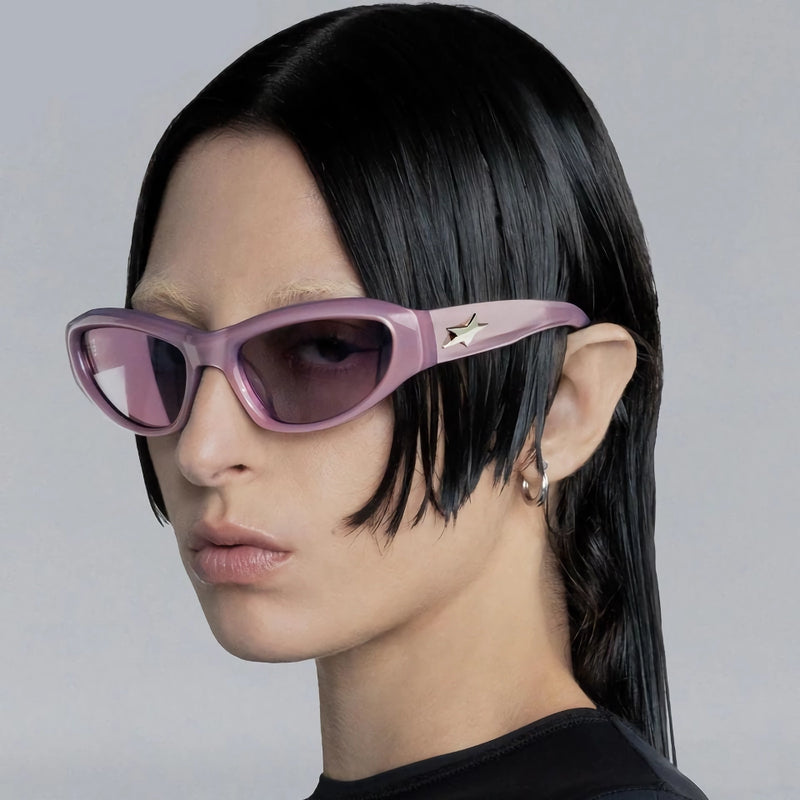 vintage cat eye steampunk sunglasses, view 12 - MRSLM