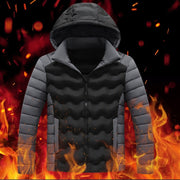 men's hooded cotton-padded jacket - MRSLM