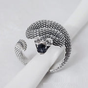 S925 silver vintage snake ring - MRSLM