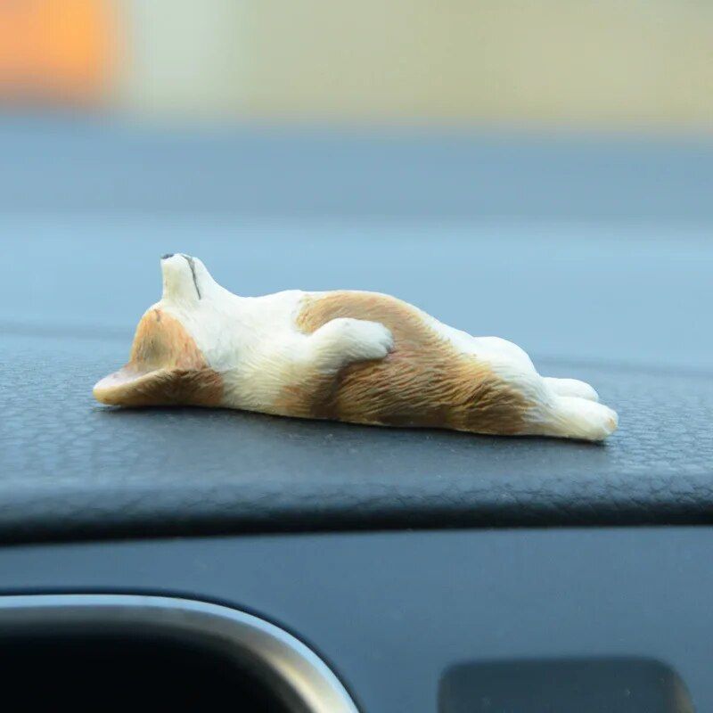 cute corgi dashboard ornament, view 5 - MRSLM