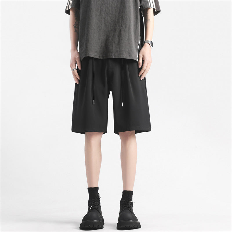 straight loose casual shorts, view 5 - MRSLM