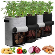 felt plant grow bags, view 15 - MRSLM