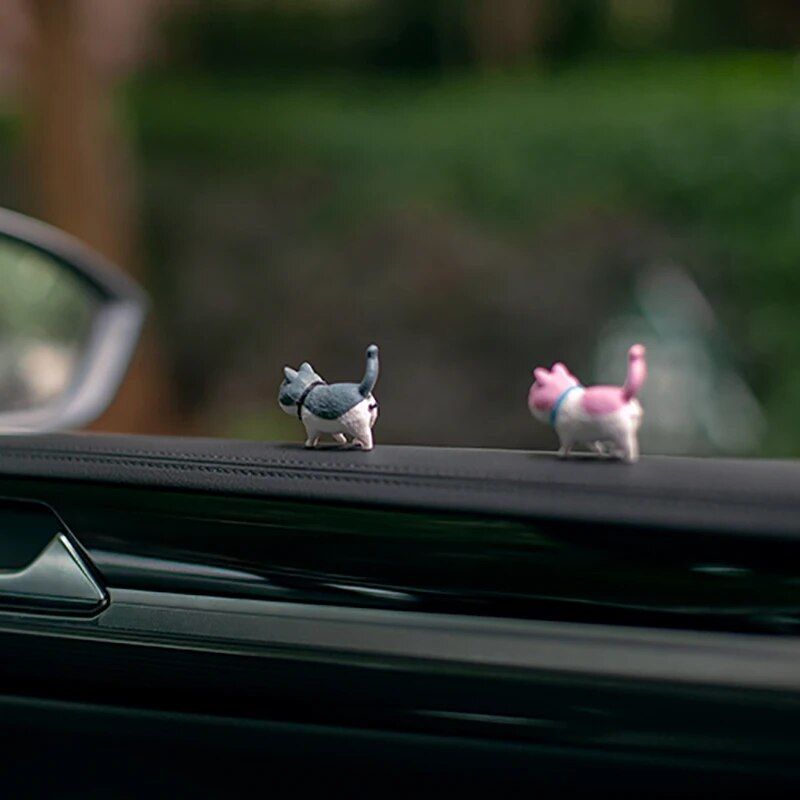 Anime kitty car ornament, view 12 - MRSLM