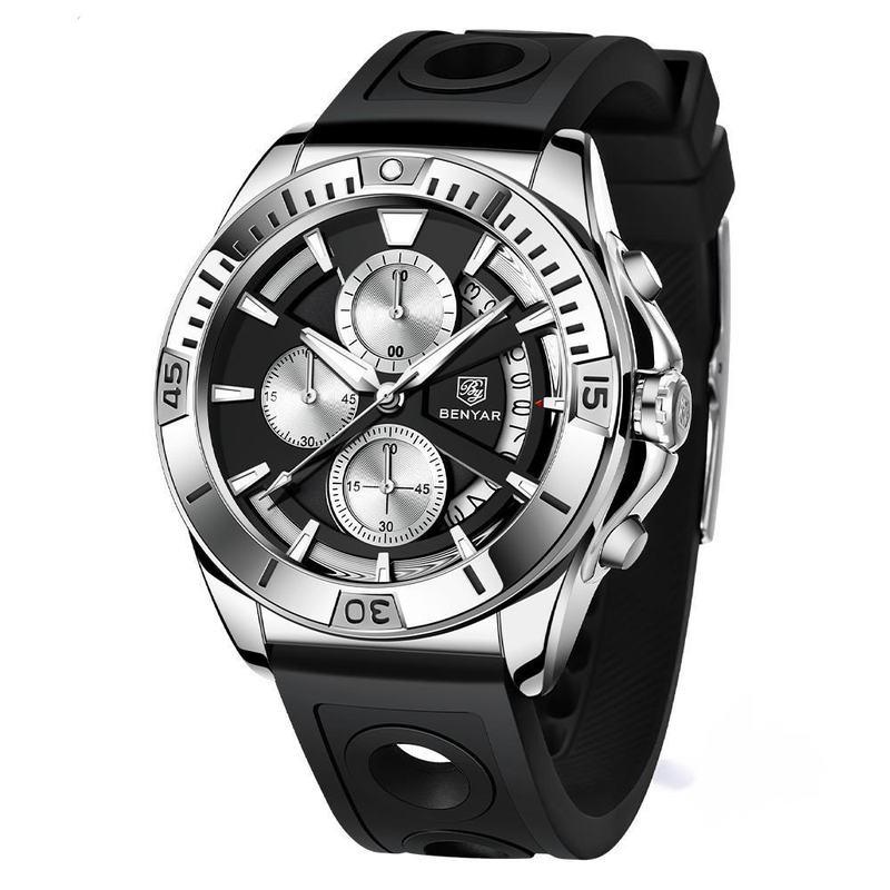 men's sports quartz watch, view 7 - MRSLM