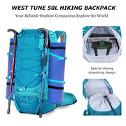 50L hiking backpack, view 9 - MRSLM