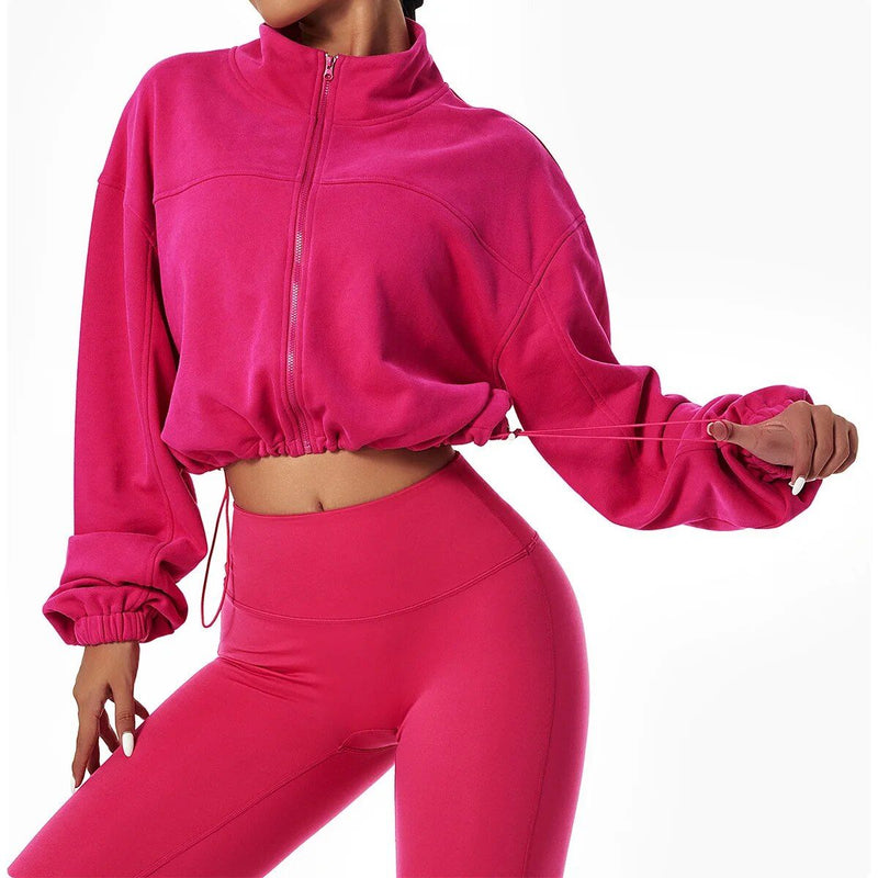 women's long sleeve sweatshirt, view 7 - MRSLM