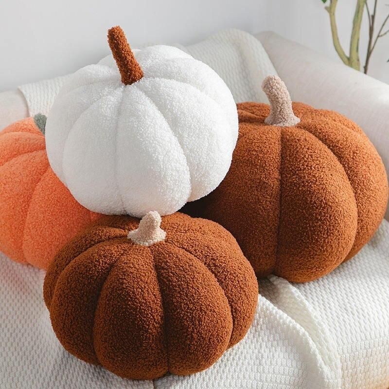 funny pumpkin plush pillow - MRSLM