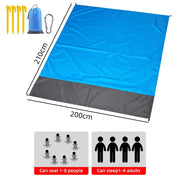 waterproof beach mat, view 2 - MRSLM