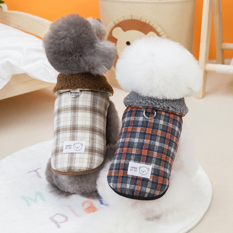 cozy winter dog coat, view 6 - MRSLM