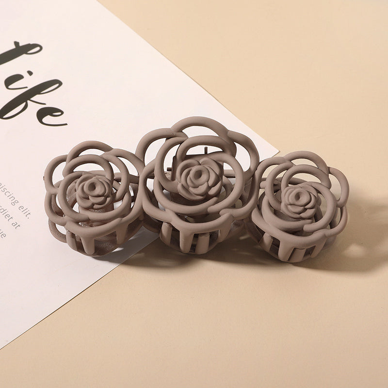 elegant rose hair claw, view 5 - MRSLM