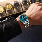 men's luminous quartz watch, view 10 - MRSLM