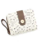 Cute cat compact wallet, view 5 - MRSLM