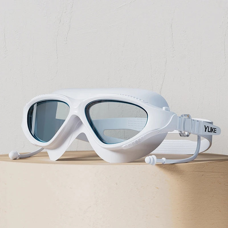anti-fog adjustable swim goggles, view 4 - MRSLM