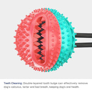 interactive chew ball dog toy, view 7 - MRSLM