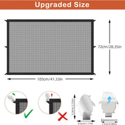 Indoor foldable transparent pet fence, view 4 - MRSLM