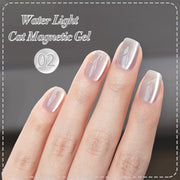 sparkling glass bead cat magnetic gel nail polish, view 2 - MRSLM