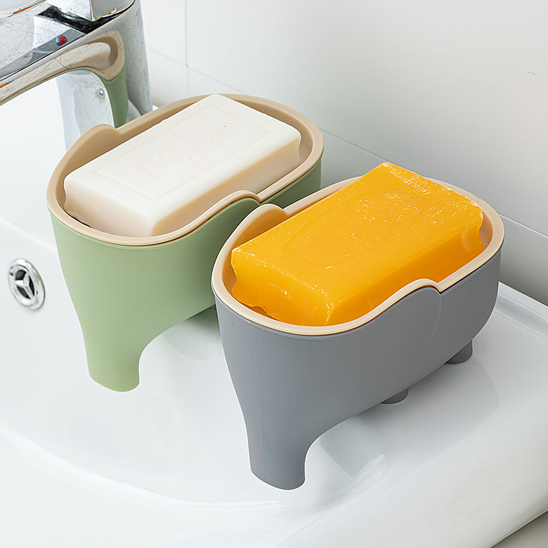 double layer elephant soap box, view 7 - MRSLM